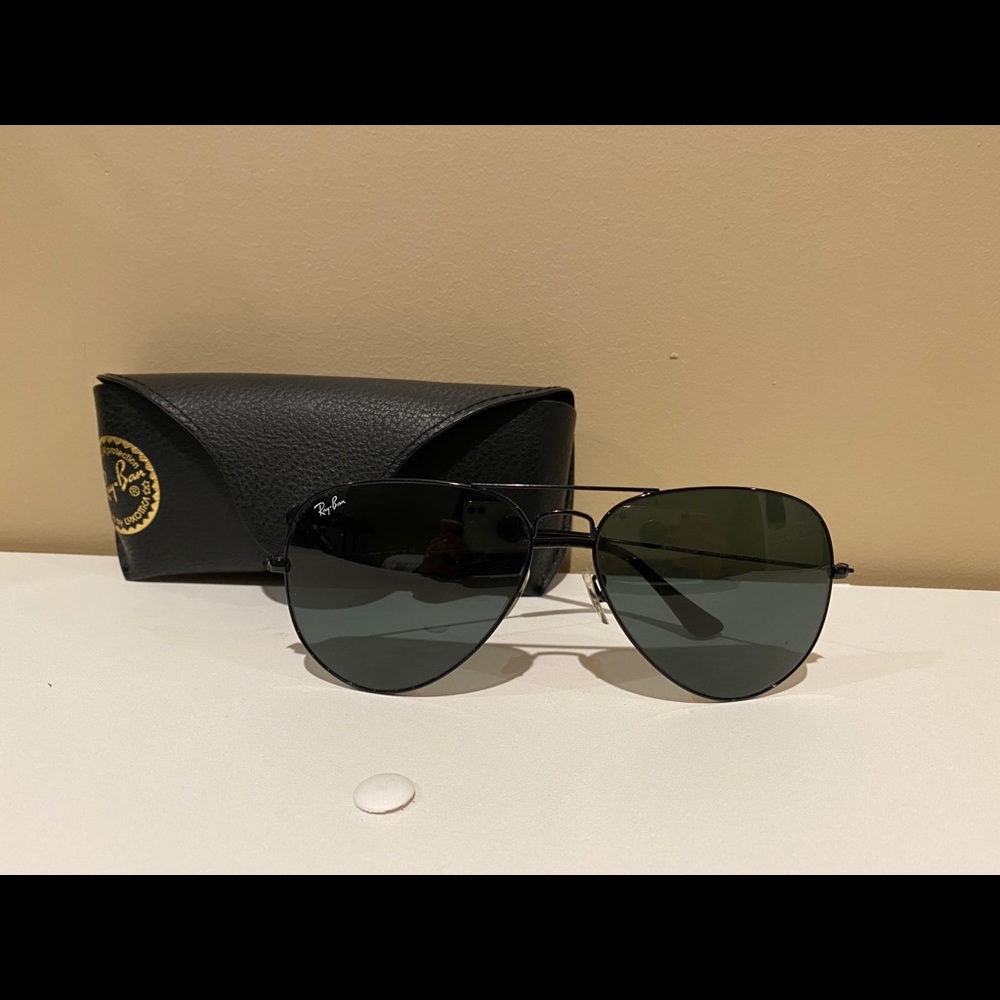 AUTHENTIC RAYBAN large aviators
